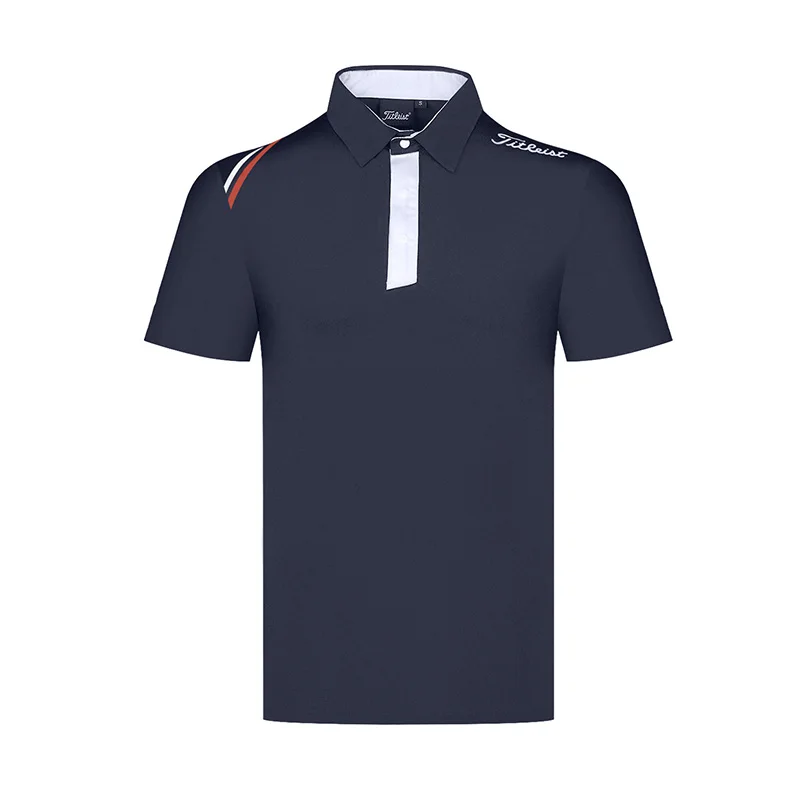 

2021 golf leisure short sleeve summer quick dry no iron golf t-shirt men's short sleeve top polo shirt