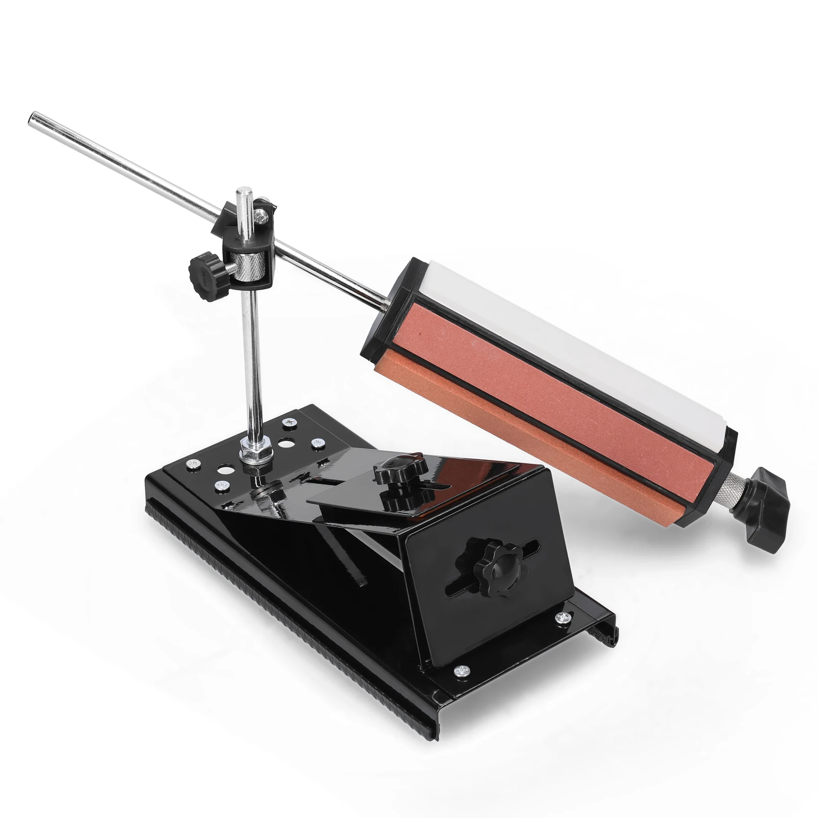 

Portable Cutter Sharpener Professional Stainless Steel Kitchen Sharpening System Tools Fix-angle Whetstone Grinder Machine