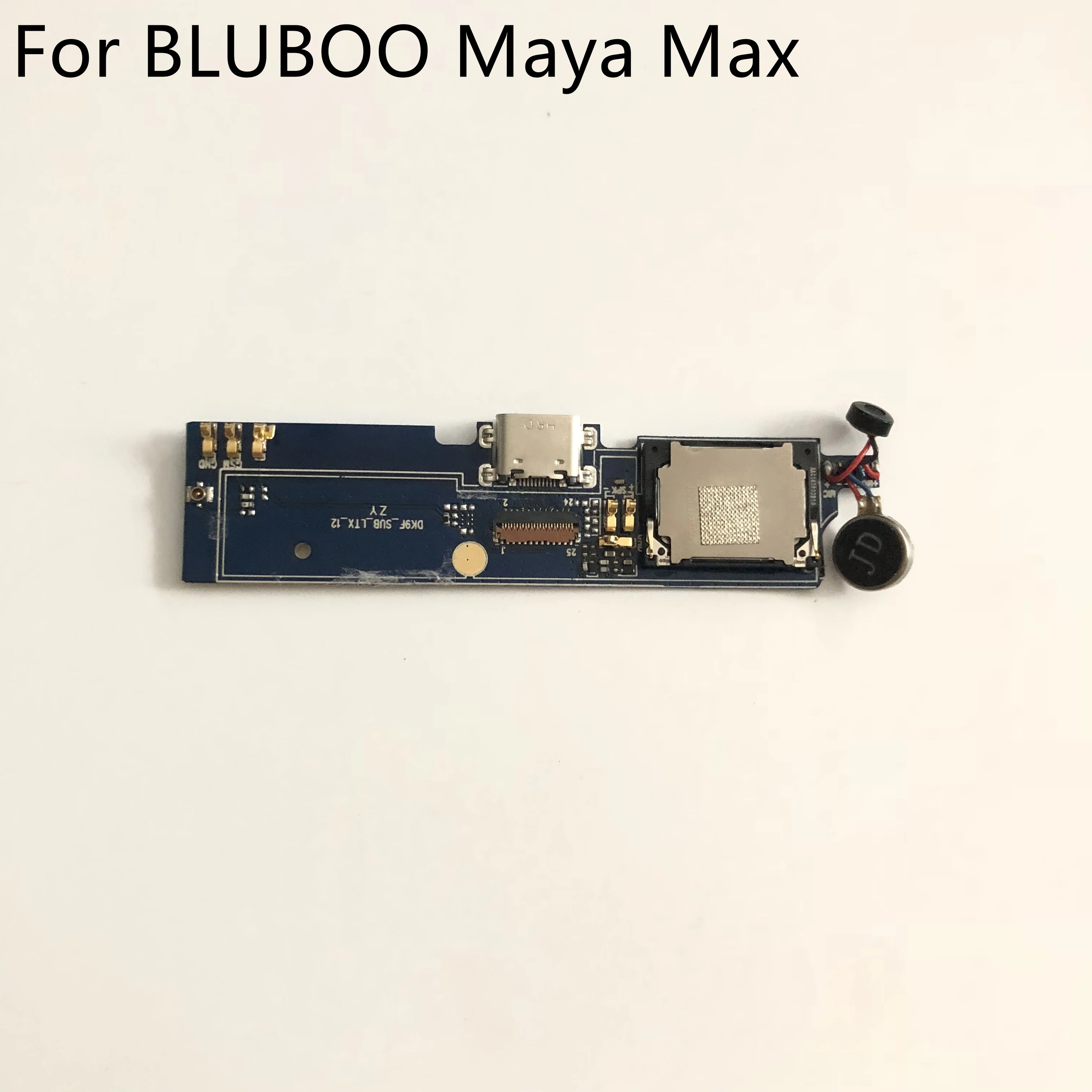 Б/у зарядная плата с разъемом USB + вибромотор для BLUBOO Maya Max MTK6750 Восьмиядерный 6 0