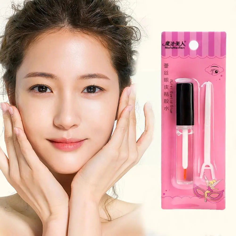 

Eyelash Double eyelid glue Quick Dry Eyelashes Glue Makeup Double Eyelids Invisible Natural Eyelid Tools Glue Lasting S7P8