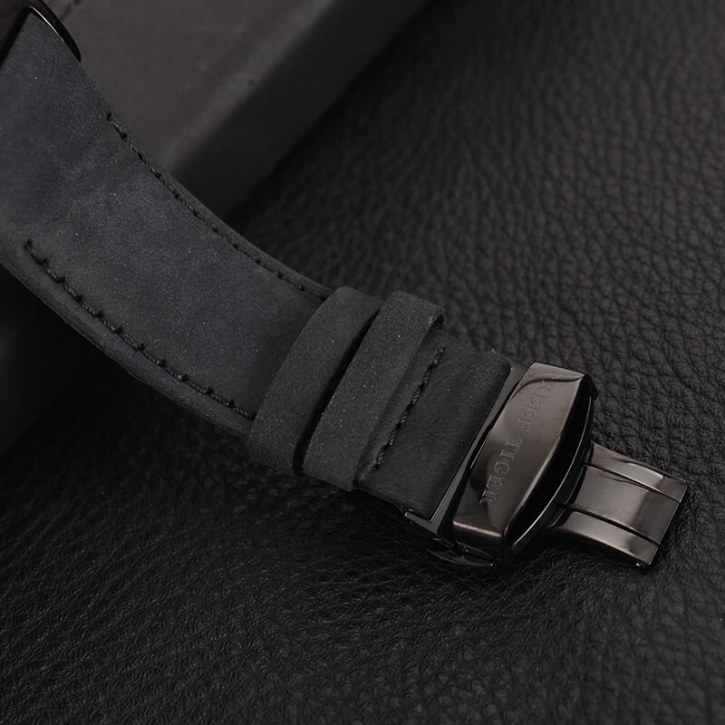 Мужские спортивные часы мужские кварцевые наручные Риф Тигр водонепроницаемые с