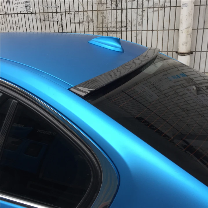 Для F30 F35 спойлер на крыше из углеродного волокна Материал 2012-2016