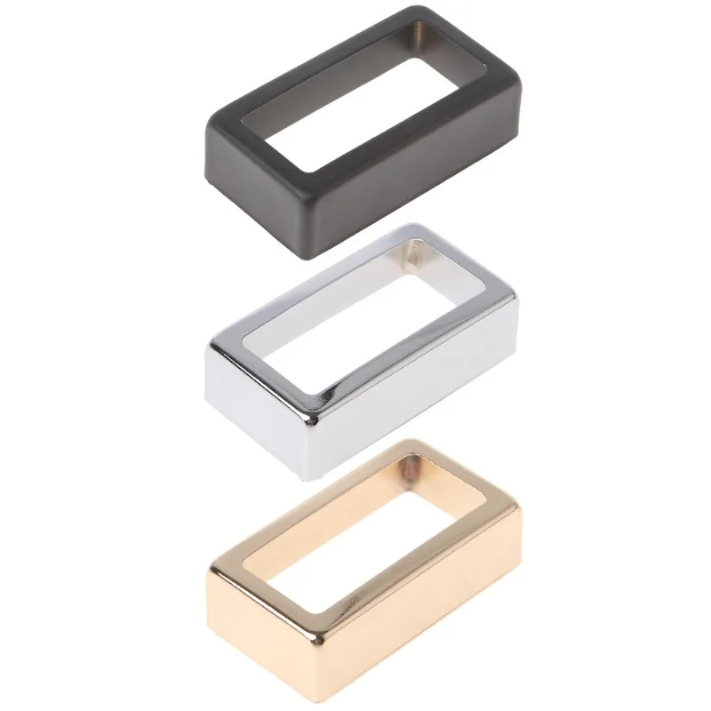 1 stücke elektrische gitarre pickup abdeckung metall kupfer nickel legierung humbucker pickup abdeckung für e gitarre free global shipping