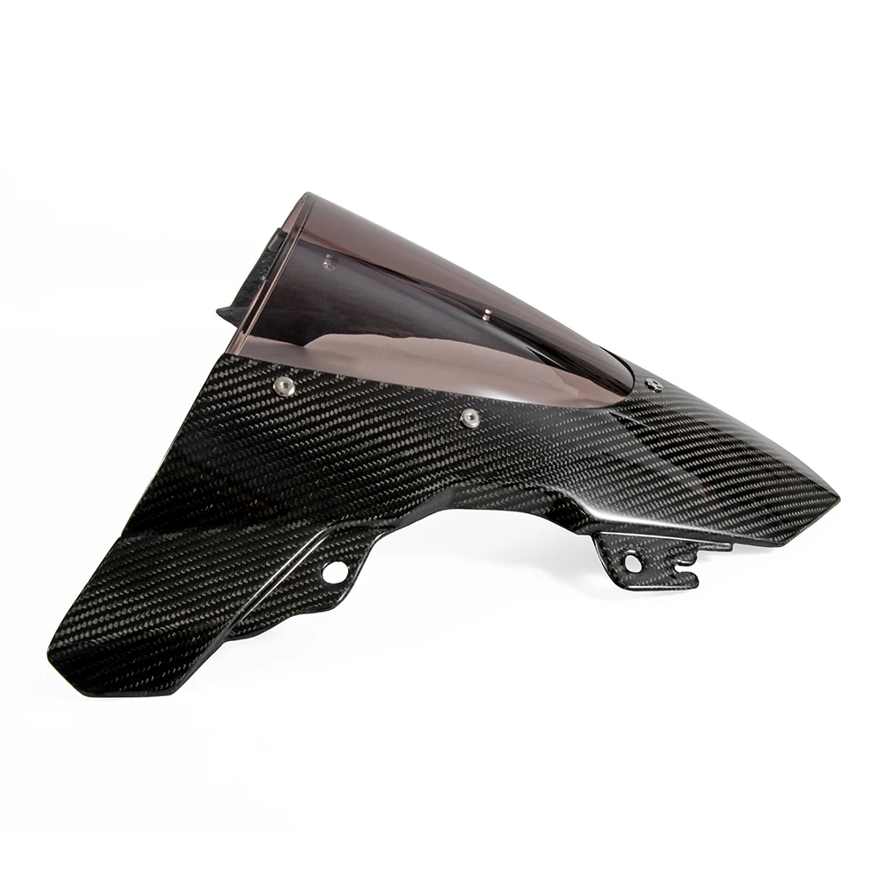УГЛЕРОДНЫЙ экран для переднего ветрового стекла мотоцикла защита экрана на