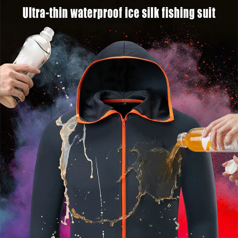 Мужские Водонепроницаемые куртки для рыбалки гидрофобные ветровки походов на