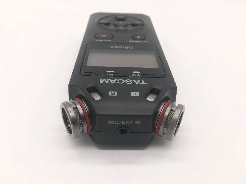 TASCAM DR-05X портативный ручной стерео цифровой диктофон линейный PCM рекордер Запись голоса MP3 запись ручка