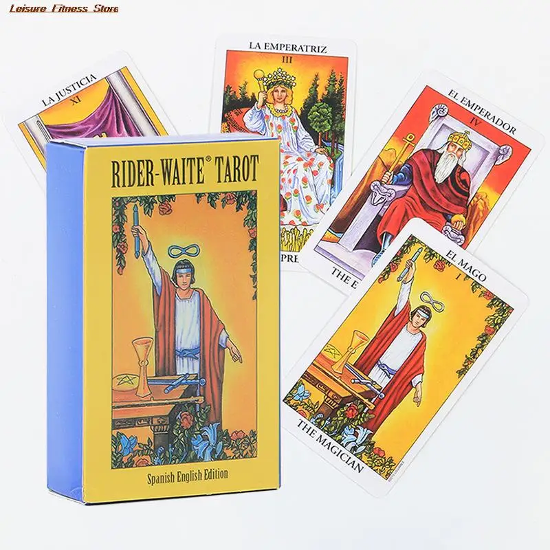 

Tarot Board Game Toy Spanish-English Bilingual Board Game Card