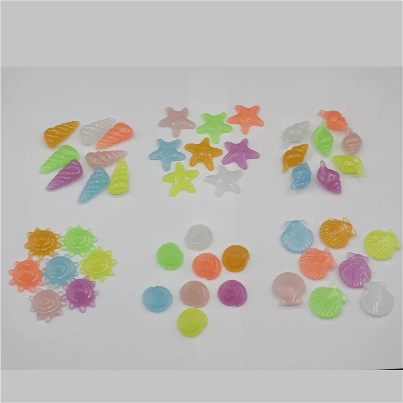 Светящиеся поддельные гальки Декор для аквариума светящиеся камни Морская жизнь