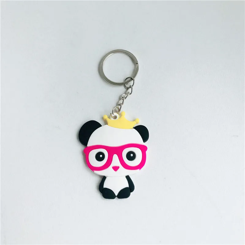1 шт. вечерние украшения Милая панда ПВХ брелок украшение для детского душа DIY