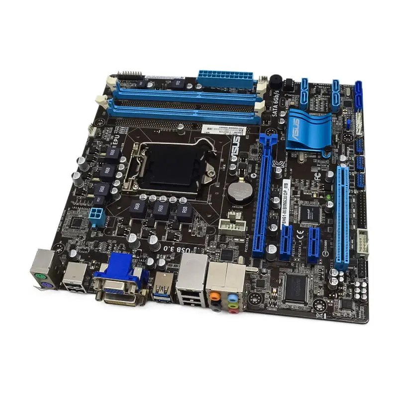 asus p8h61 mbm6630 lag 1155 intel h61 original desktop pc motherboard ddr3 core i3 i5 i7 cpus usb2 0 sata2 1155 pci e x16 slot free global shipping