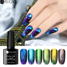 Ur Sugar 7,5 мл 9D Гель-лак для ногтей с эффектом «кошачий глаз» лак Хамелеон для использования с магнитом УФ Гель-лак 5D Фиолетовый Синий замачиваемый УФ светодиодный Гель-лак для ногтей