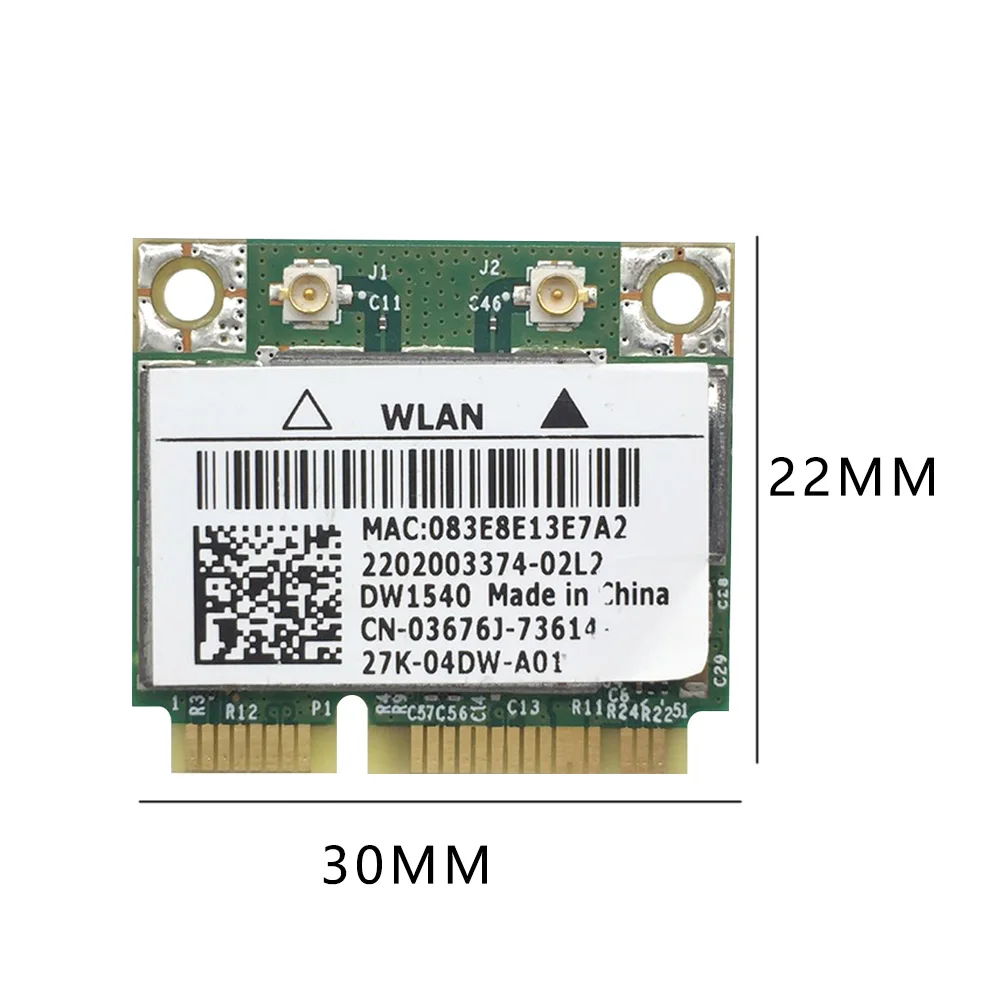 

300Mbps 2.4GHz 5GHz 802.11a/b/g/n Notebook Wlan Portable Double Frequency Wifi Wireless Card Dual Band BCM943228HMB MINI Pci-e