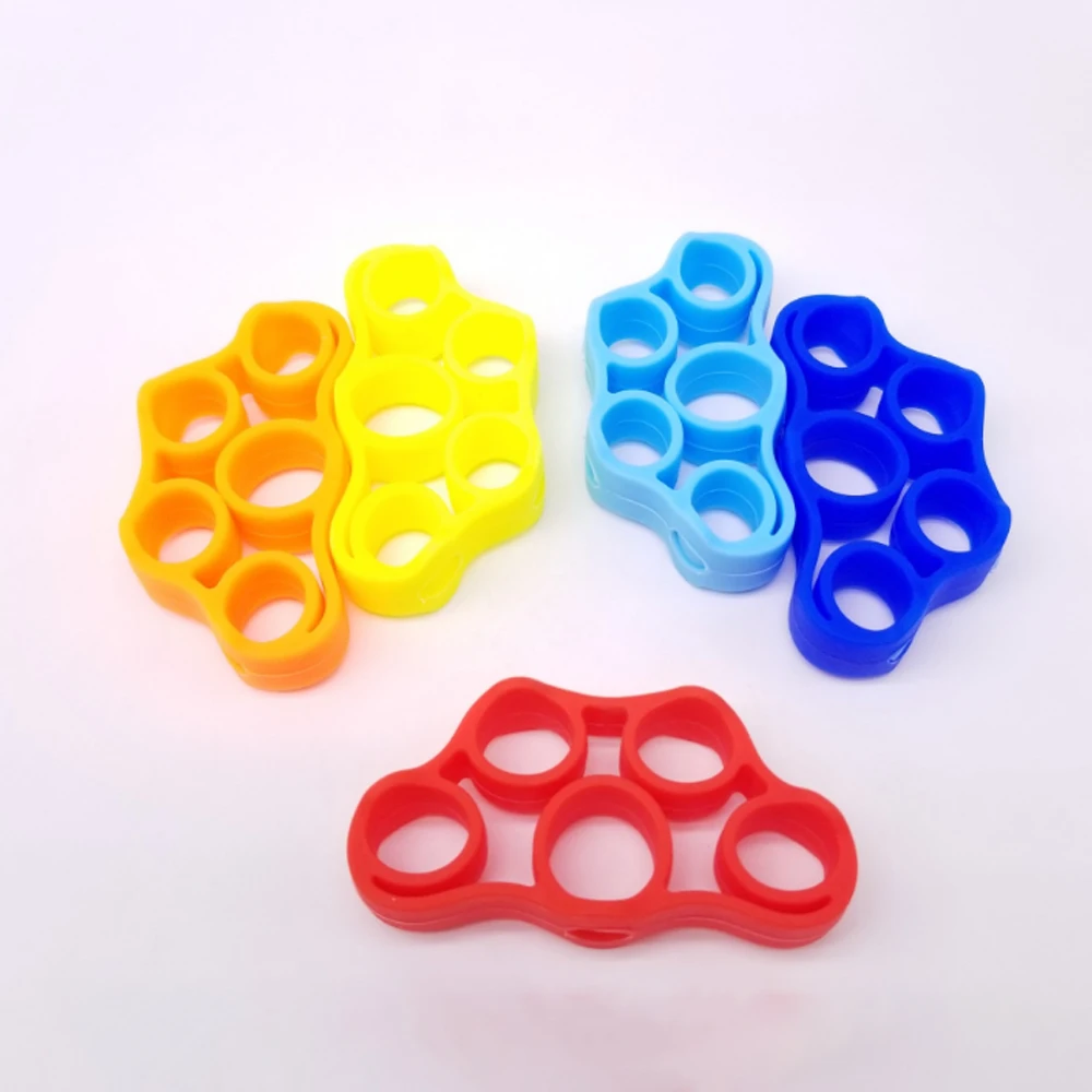 Силиконовый захват для пальцев силовой тренажер эспандер рукоятка запястье Йога