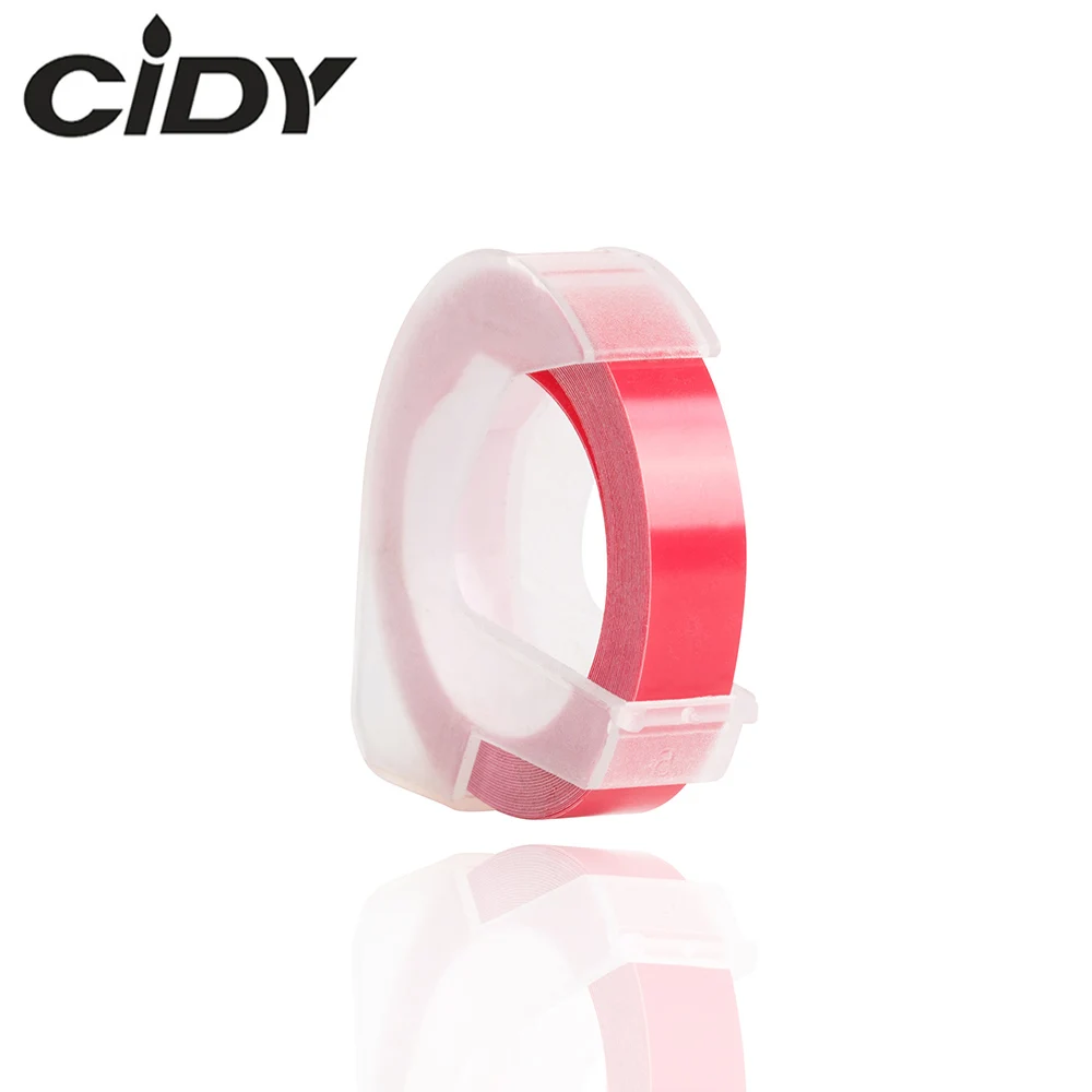 CIDY 1 шт розовый цвет совместимый для DYMO 1610 12965 1880 производитель Этикеток 3D