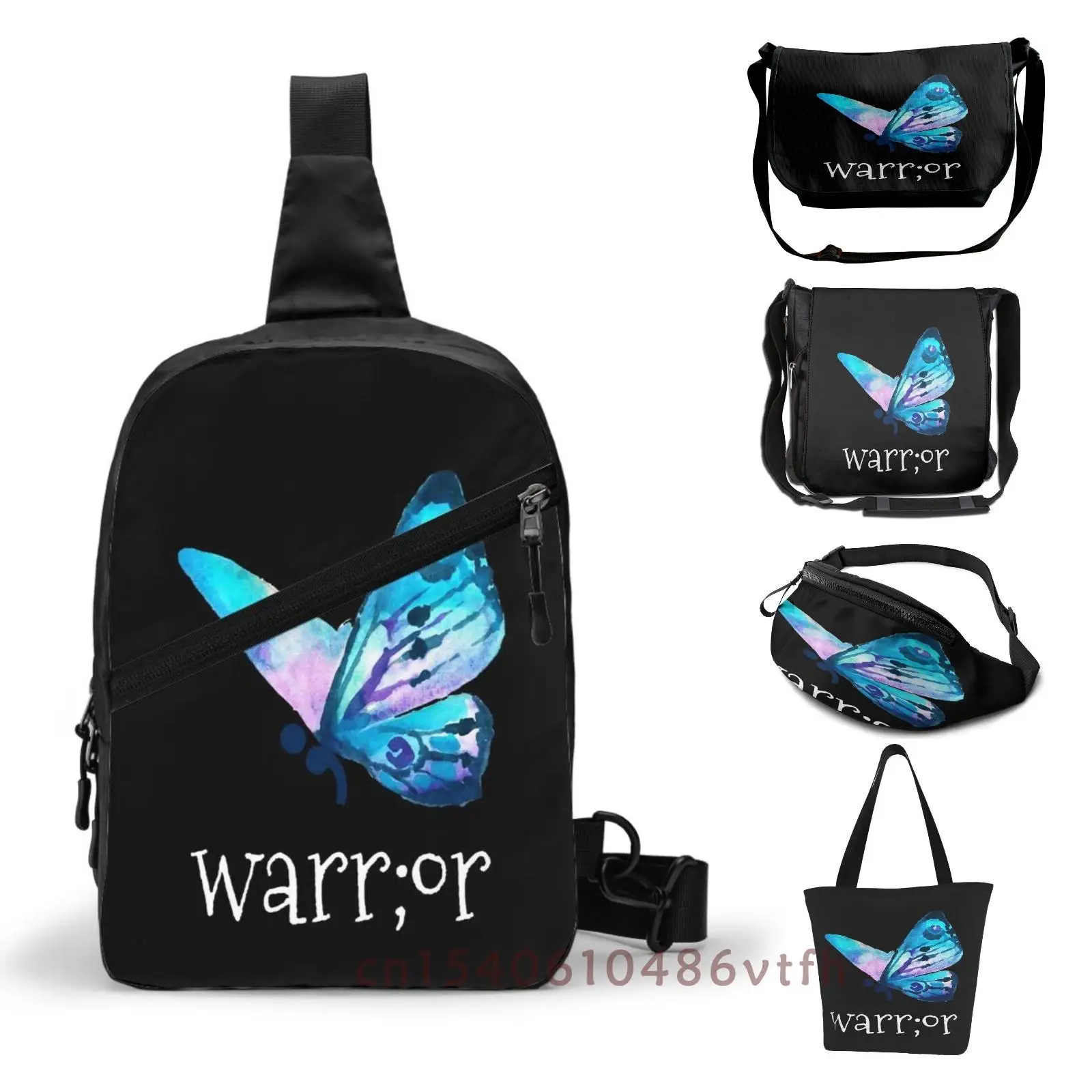 Функциональная нагрудная сумка для мужчин и женщин Сумочка через плечо