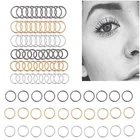 1 упаковка, кольцо в нос для женщин и мужчин, Микс, черныйзолотойсеребряный цвет, кольца в нос, пирсинг, панк, унисекс, Oreja, ювелирные изделия для пирсинга