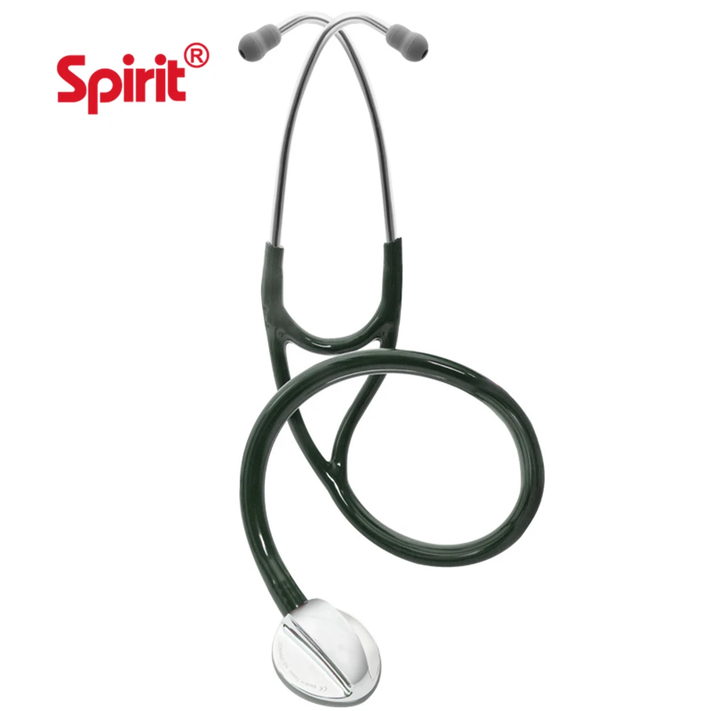 Spirit медицинское оборудование тип сердца профессиональный стетоскоп одна голова медицинская кардиологическая для врача медсестры ветеринар нагрудная часть