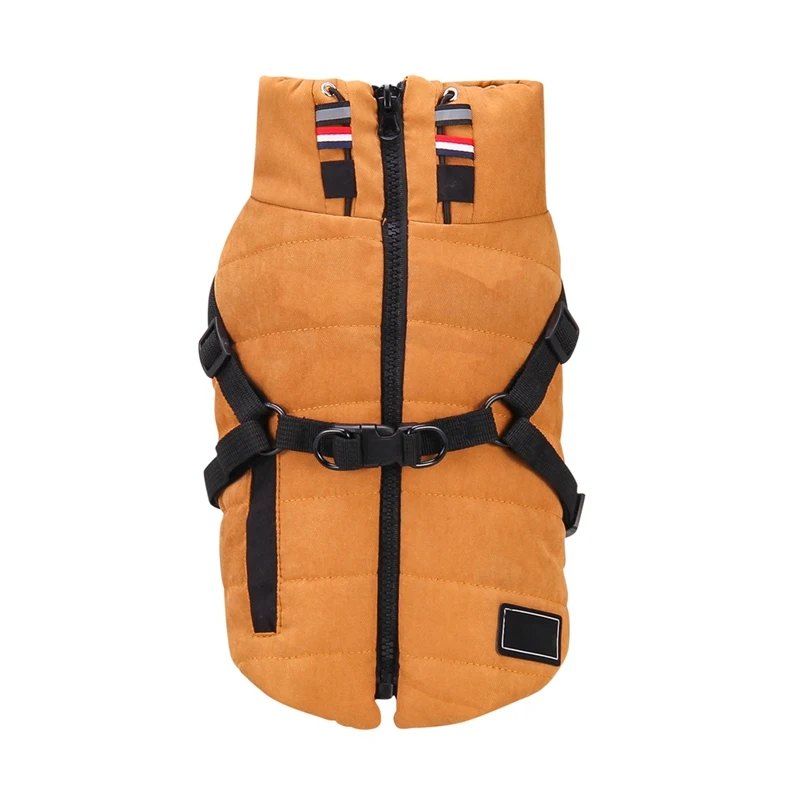 Зимняя одежда для собак теплая куртка пальто утепленная щенков чихуахуа