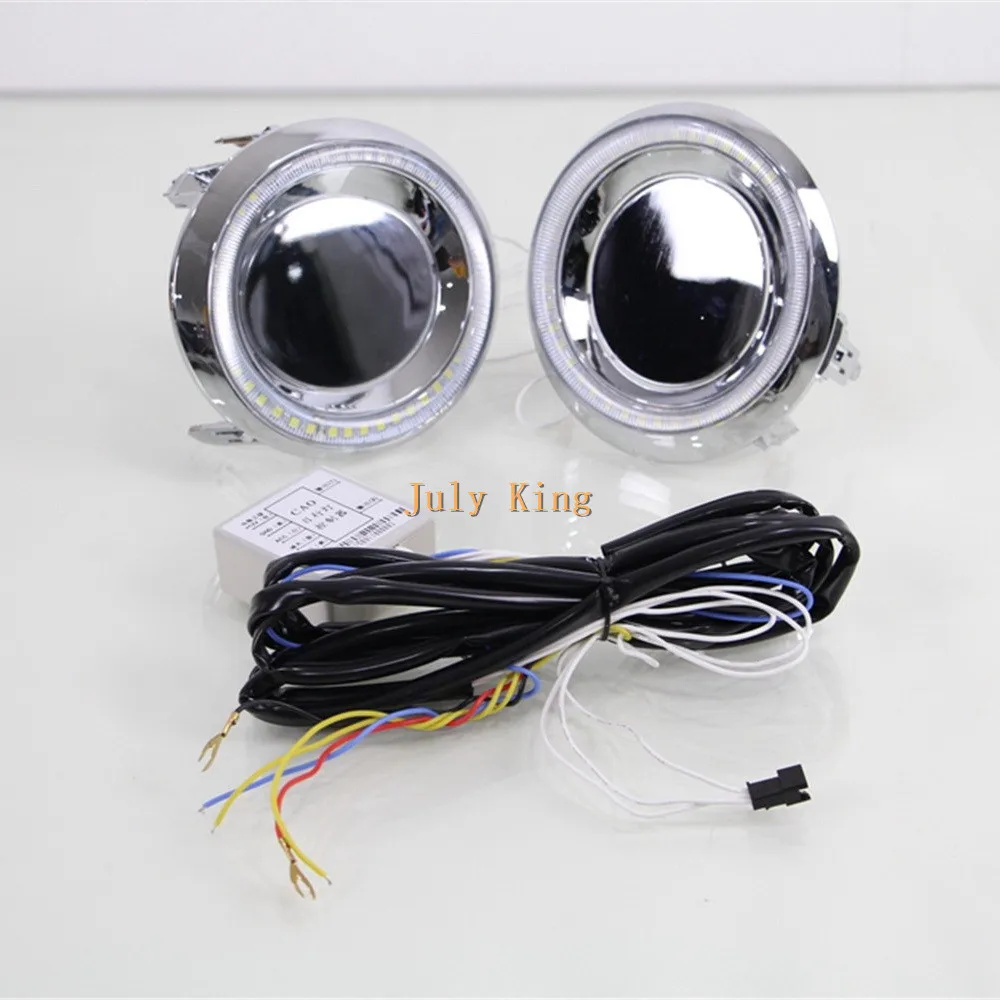 Светодиодные дневные ходовые огни July King DRL желтый чехол с указателями поворота