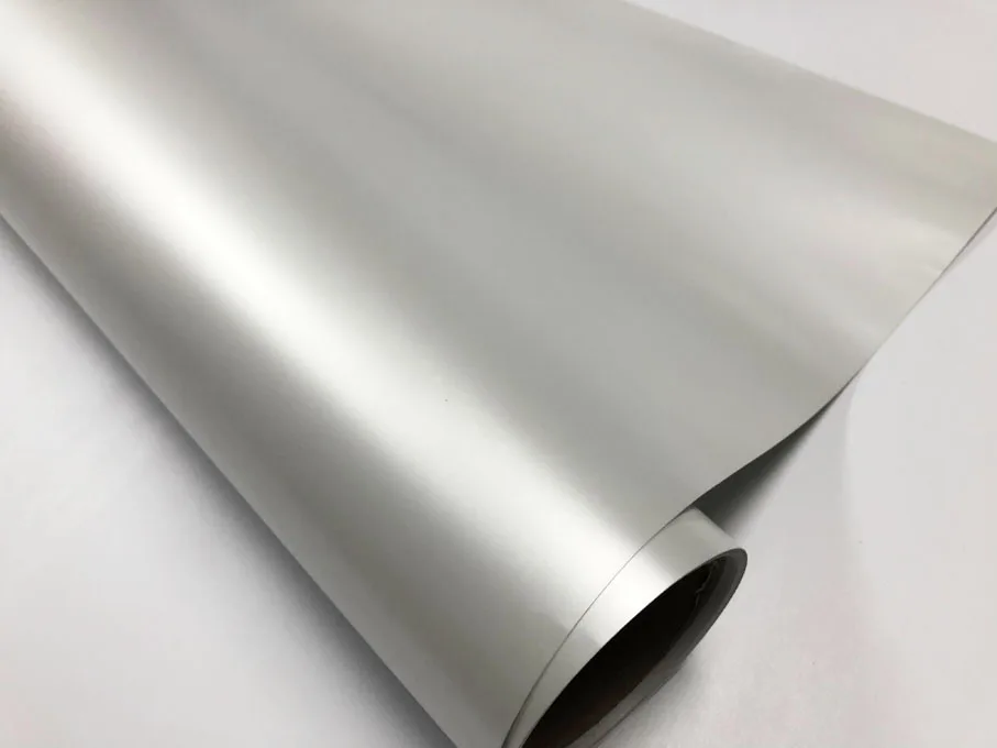 1.52*5m/10m/15m/20m Car Styling Pearl Ceramic White Vinyl For Wrapping Matt Satin Film With Air Release Bubbles | Автомобили и