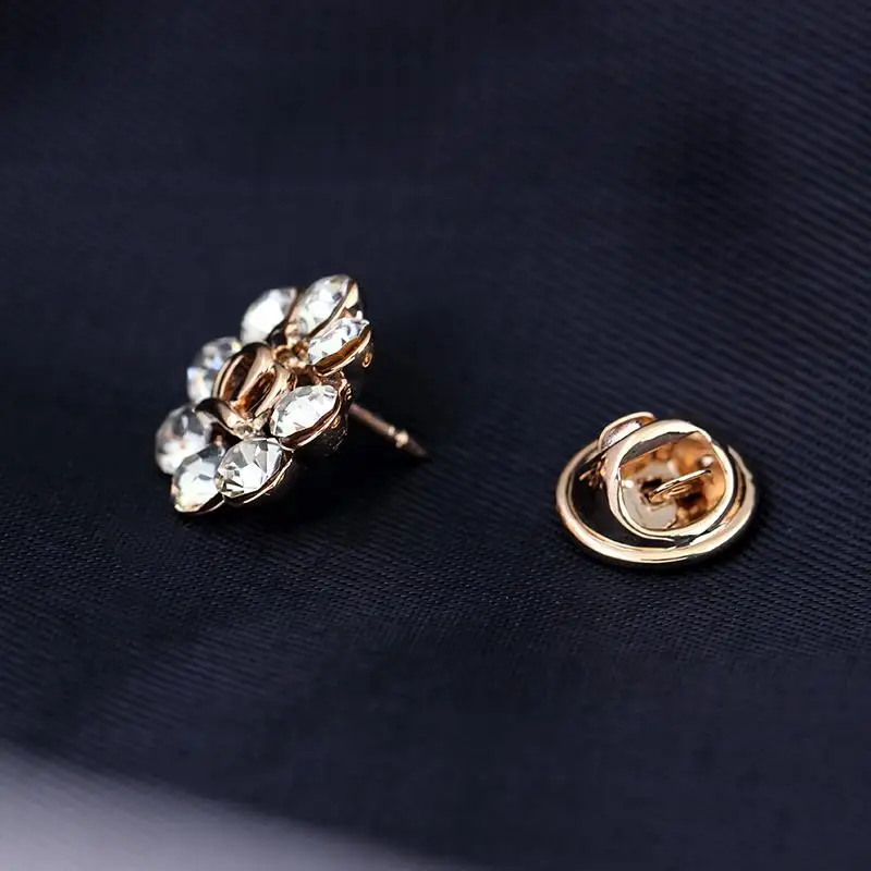 Блестящая креативная маленькая императорская корона со стразами Серебристые