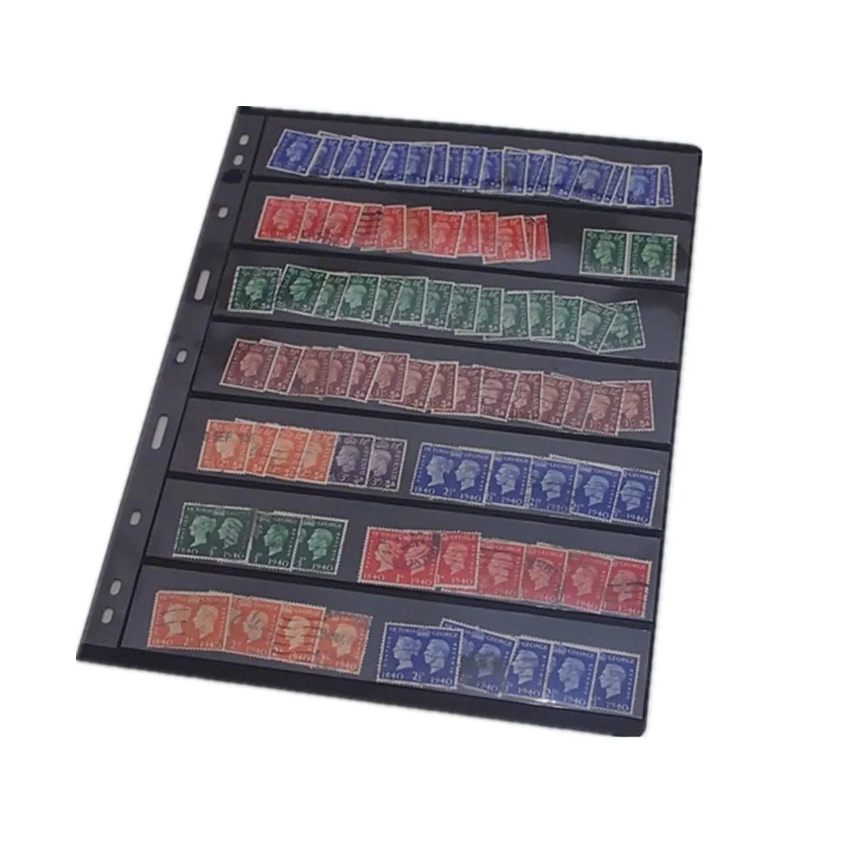 10 шт./лот печатные листы в сетку коллекционные марки держатели печатного альбома