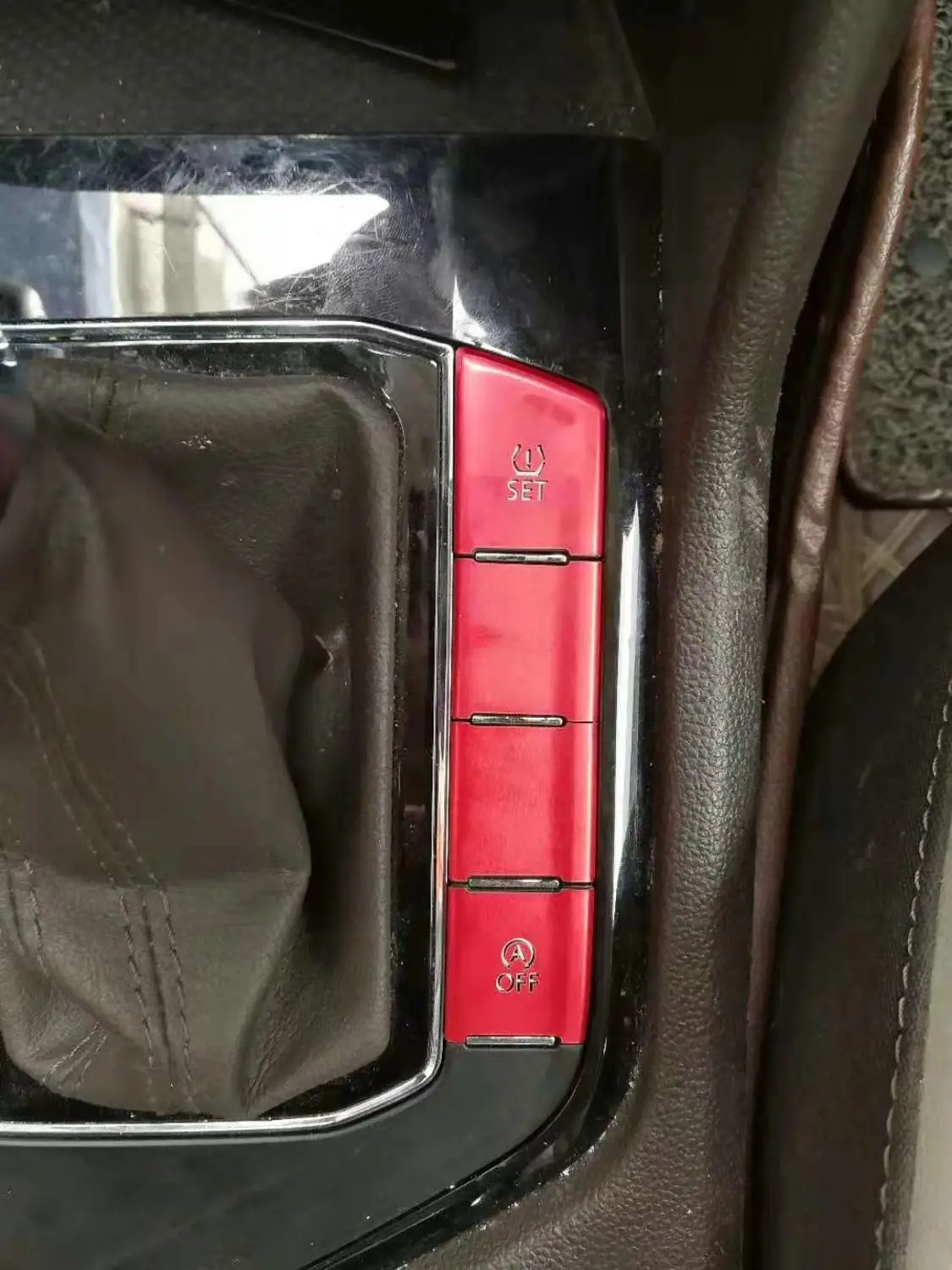 Для Tiguan L 2017 2018 2019 автомобиля интерьер алюминиевый сплав электронный ручной