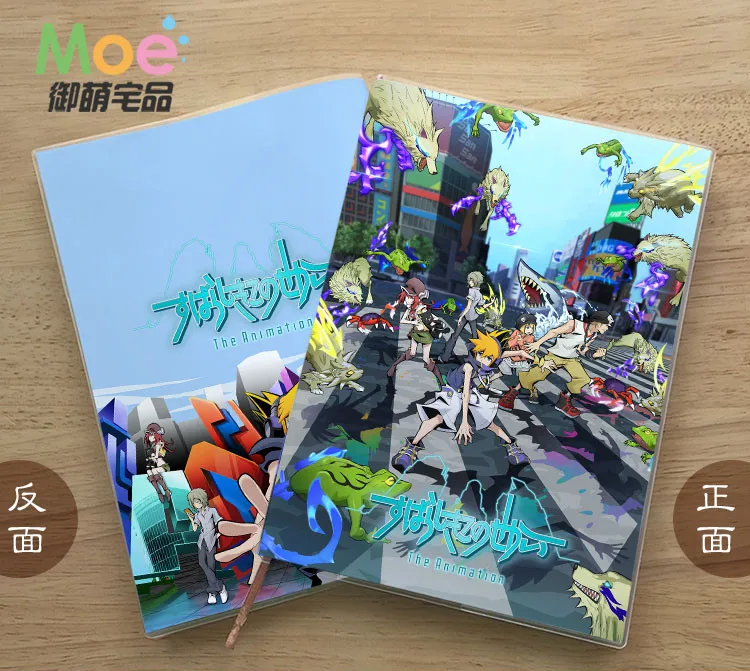 

Anime The Animation Figure Student Writing Paper Notebook Delicate Eye Protection Notepad Diary Memo Gift