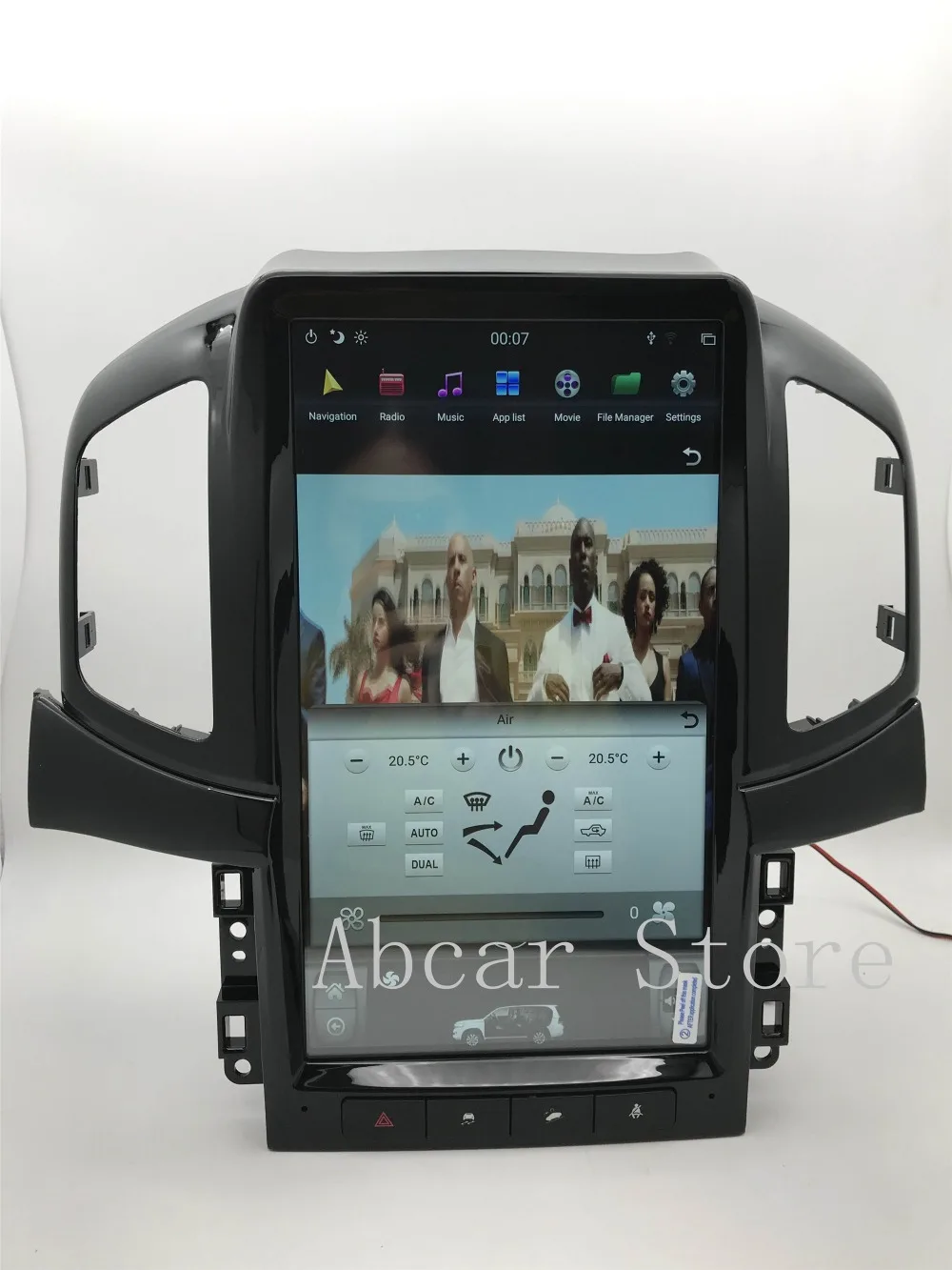 13,6 ''Tesla стиль Android 8,1 PX6 HDMI Автомобильный dvd-плеер gps навигация для Chevrolet Captiva 2012- Радио Стерео ips аудио