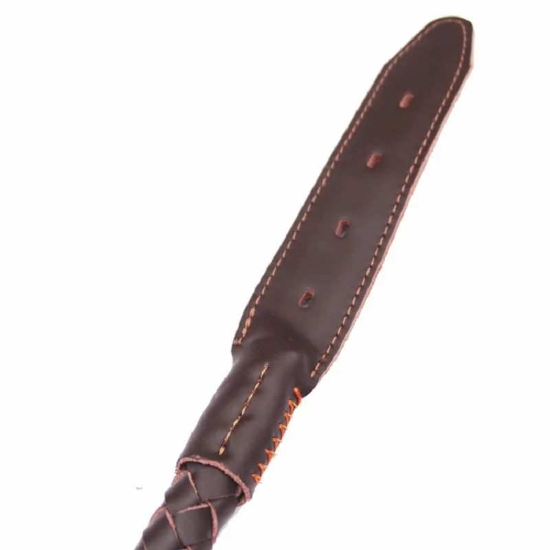 Braided Real Leather Dog Collar pet Collars Soft For German Shepherd Golden Retriever Medium Large Big Dogs | Дом и сад