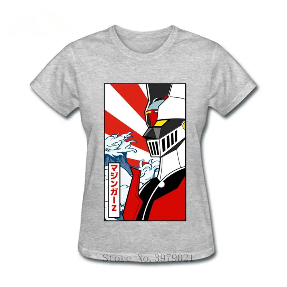 Футболка Mazinger Z с аниме женская футболка женские топы для девочек одежда