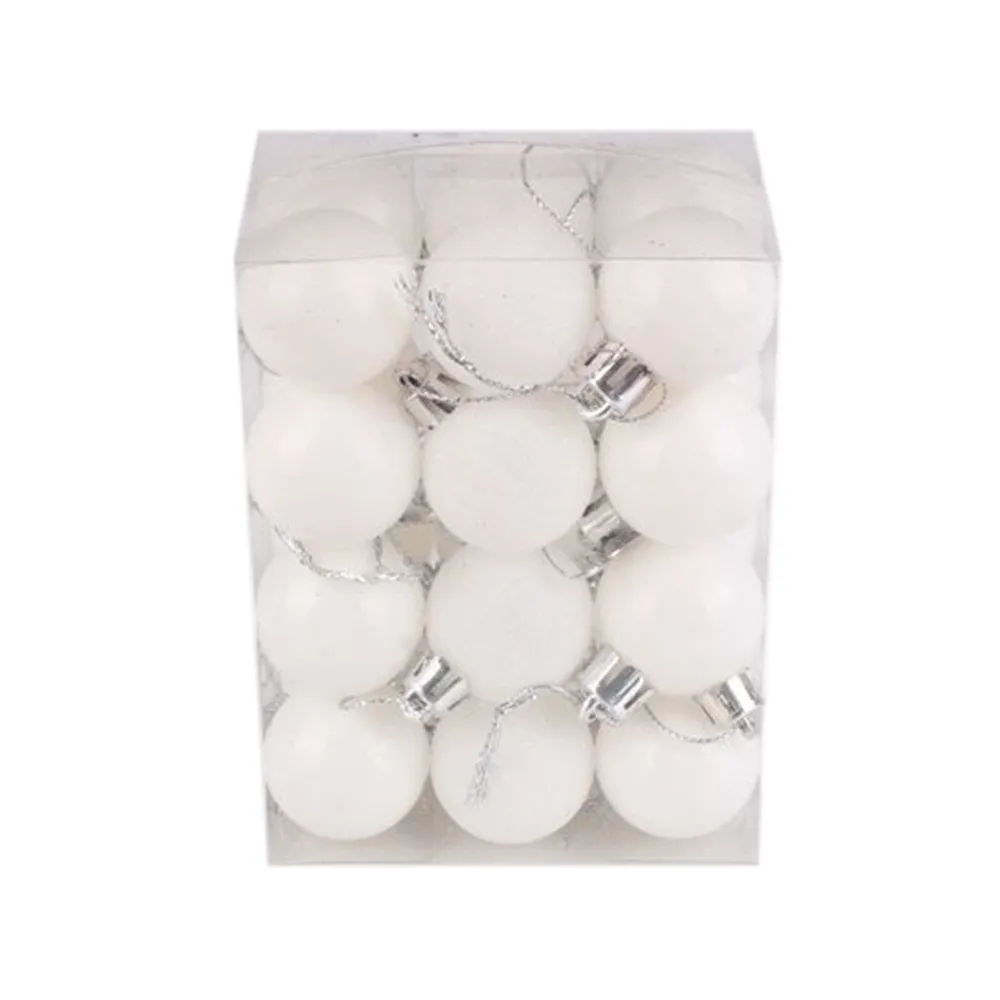 30 мм Рождественская елка шар Стены Двери безделушка Висячие PendantsHome вечерние