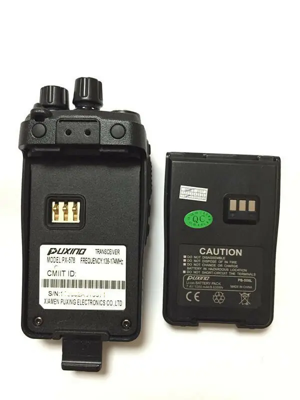 Переносная рация PUXING PX 578 UHF 400 470 МГц IP67 водонепроницаемая Двусторонняя