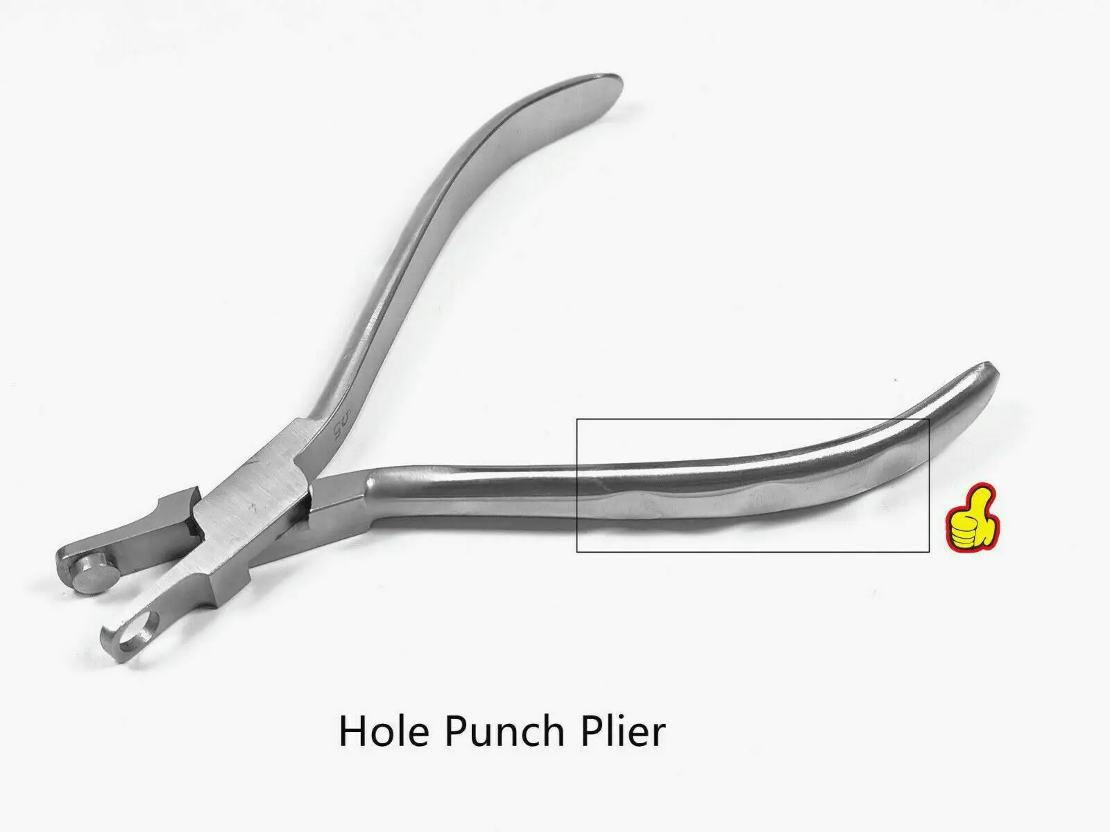 

1~5pcs Dental Ortho Stainless Steel Thermal Forming Retainer Hole Punch Pliers