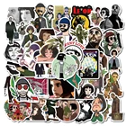 Наклейки водостойкие для детей, 50, шт.упак., классические, из фильма Леон, для ноутбука, чемодана, скейтборда, игрушек