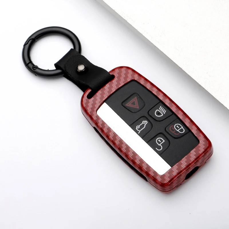 Чехол для ключа из углеродного волокна и цинкового сплава чехол автомобиля Land Rover