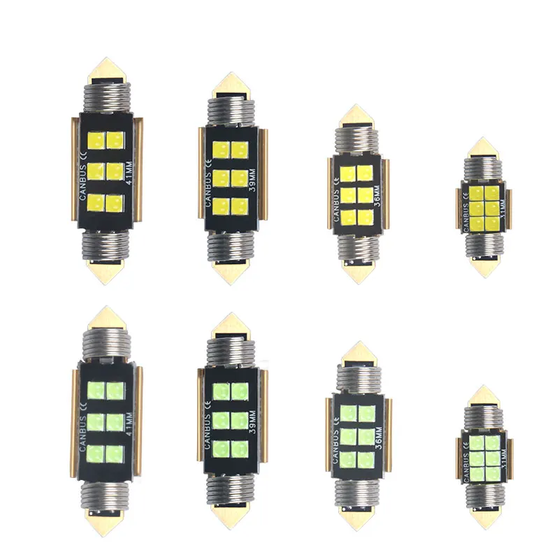 Светильник-Гирлянда для салона автомобиля 31/36/39/41 мм 6000 К 12 В | Автомобили и
