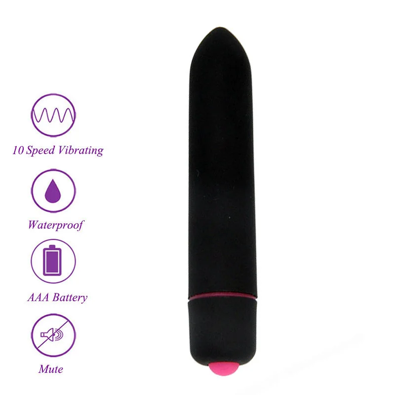 Мини Пуля Вибрирующая яйцо девушка 10 скоростей вибратор точки G секс игрушка для