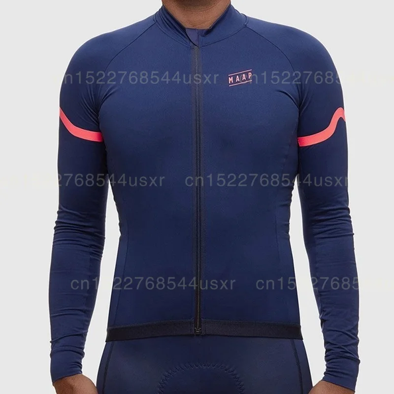 MAAP camisa de ciclismo M flag base LS велосипедная футболка с длинным рукавом весна 2019 MTB рубашка