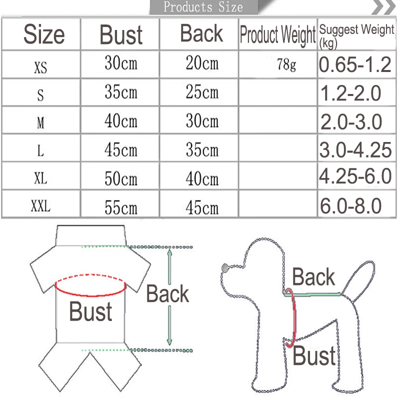 100% из хлопчатобумажной ткани с принтом собака теплая одежда комбинезон для щенка