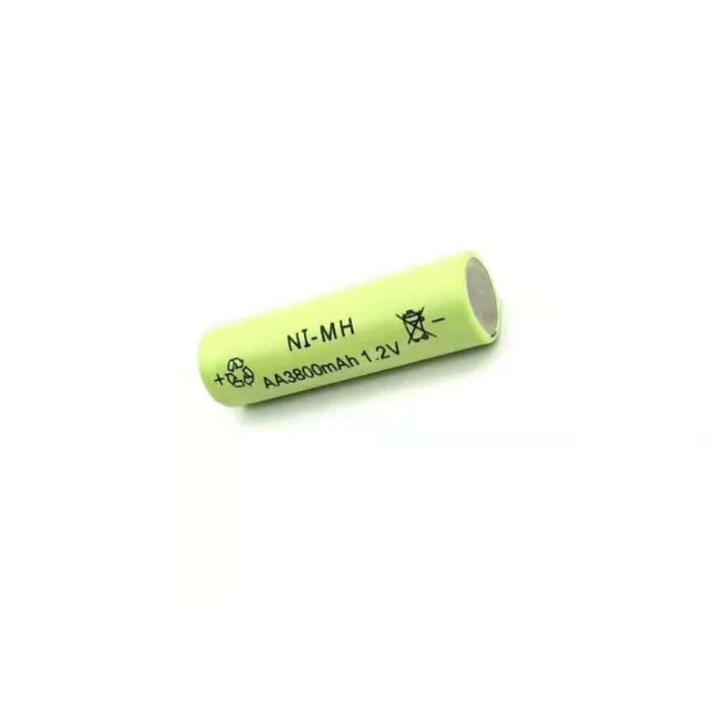 6 шт./партия бесплатная доставка AA 3800mAh 1 2 V Quanlity аккумуляторная батарея Ni-MH 2A Baterias