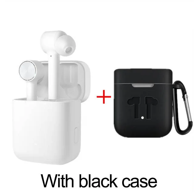Black case Оригинальные наушники Xiaomi Air TWS Airdots Pro, bluetooth-гарнитура, стерео, ANC переключатель, ENC, автоматическая пауза, управление нажатием, беспроводные наушники - Цвет: Black case