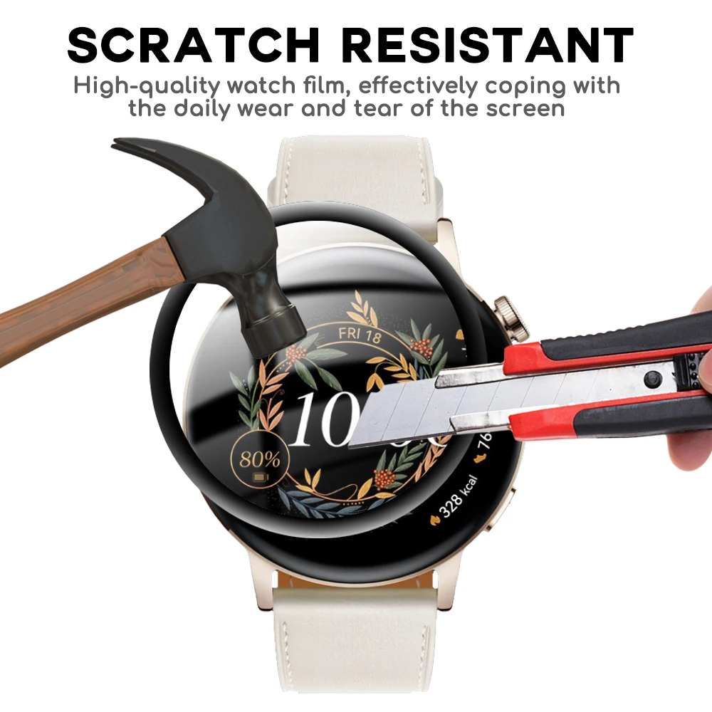 20D Защитная пленка для Huawei Watch GT 3 GT3 2 42 мм 46 Pro Смарт-часы мягкая защита экрана