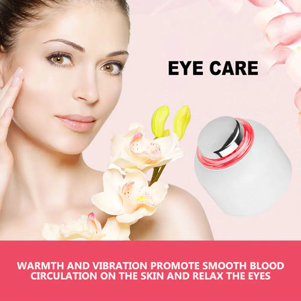 

EMS Eye Massager Anti Wrinkle Eye Massage Anti Aging USB Rechargeable Massager For Face Electric Dark Under-Eye Circles Remove