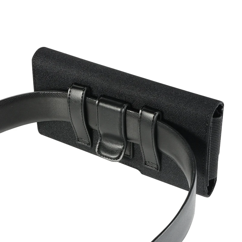 

Universal Casual Phone Pouch For iPhone 12 11 Pro Max Xs Max For Samsung Case Belt Clip Holster Oxford Cloth Bag Flip Cover