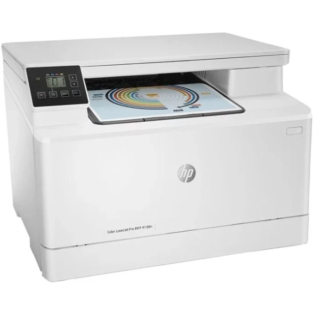 МФУ лазерный HP Color LaserJet Pro MFP M180n белый | Компьютеры и офис