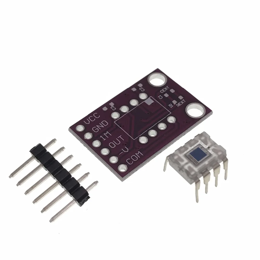 

OPT101 Analog Light Sensor Module Light Intensity Module Monolithic Photodiode The OPT101 is a monolithic photodiode