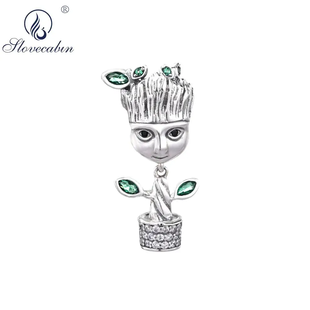 Бусины I Am Tree из стерлингового серебра 925 пробы подвески для браслета