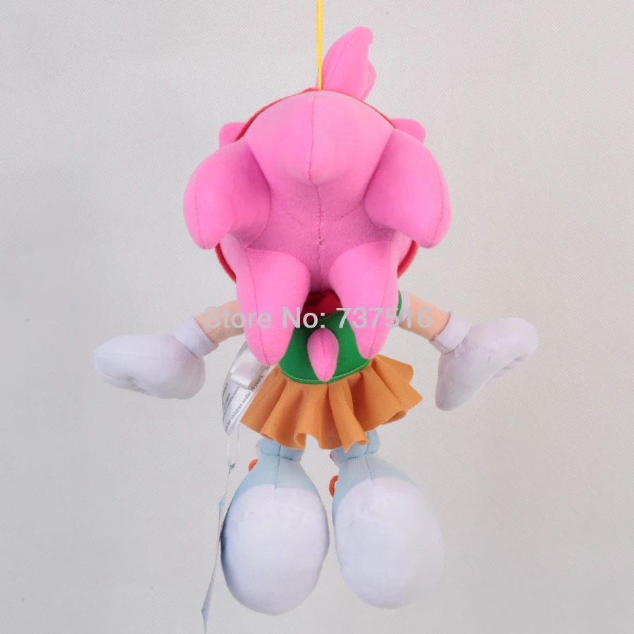 Новая серия форма большая черная тень Amy Rose Серебряный Ежик Мягкая Кукла Плюшевая Justice Flight Silva Мягкая Игрушка Животные 11-20 дюймов