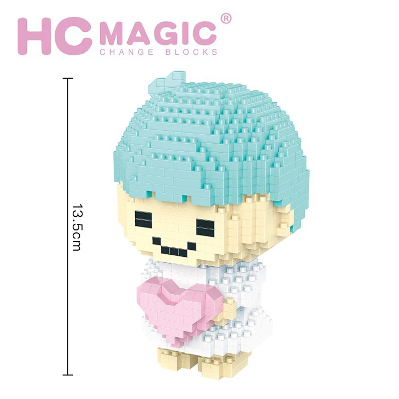 Конструктор 3D для мальчиков мультяшное аниме животное собака кошка милая